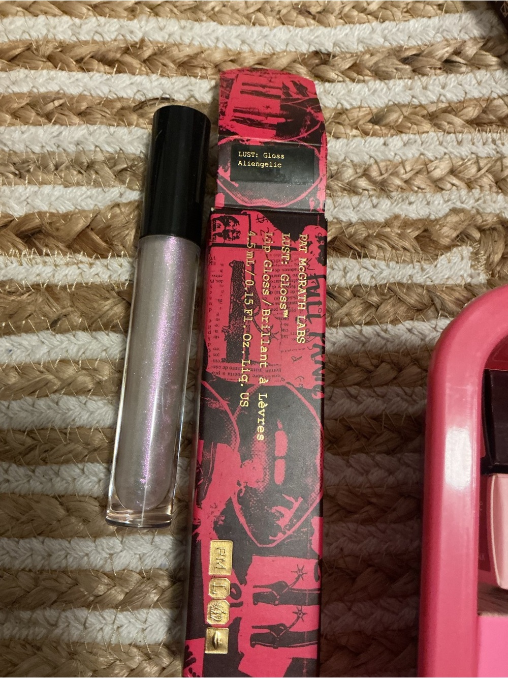 Pat McGrath Lust Gloss in Iridescent Pink-Pearl